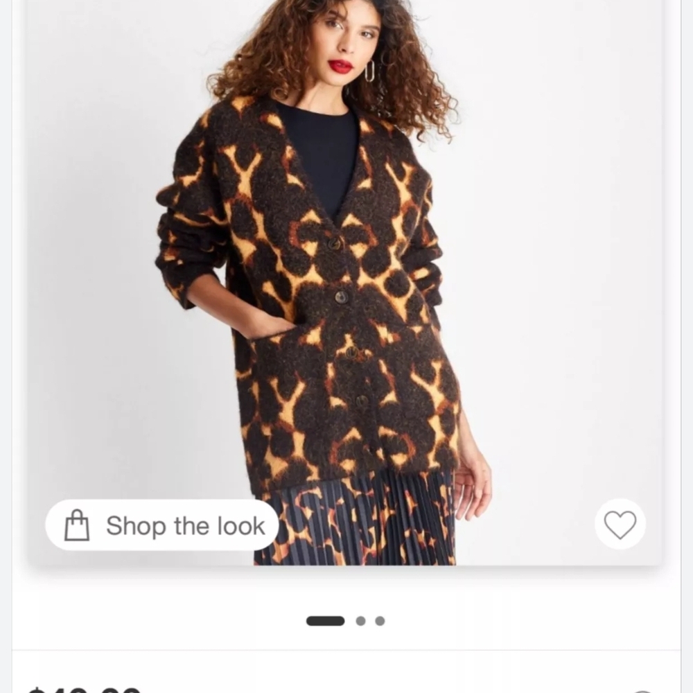 Leopard Print Cardigan